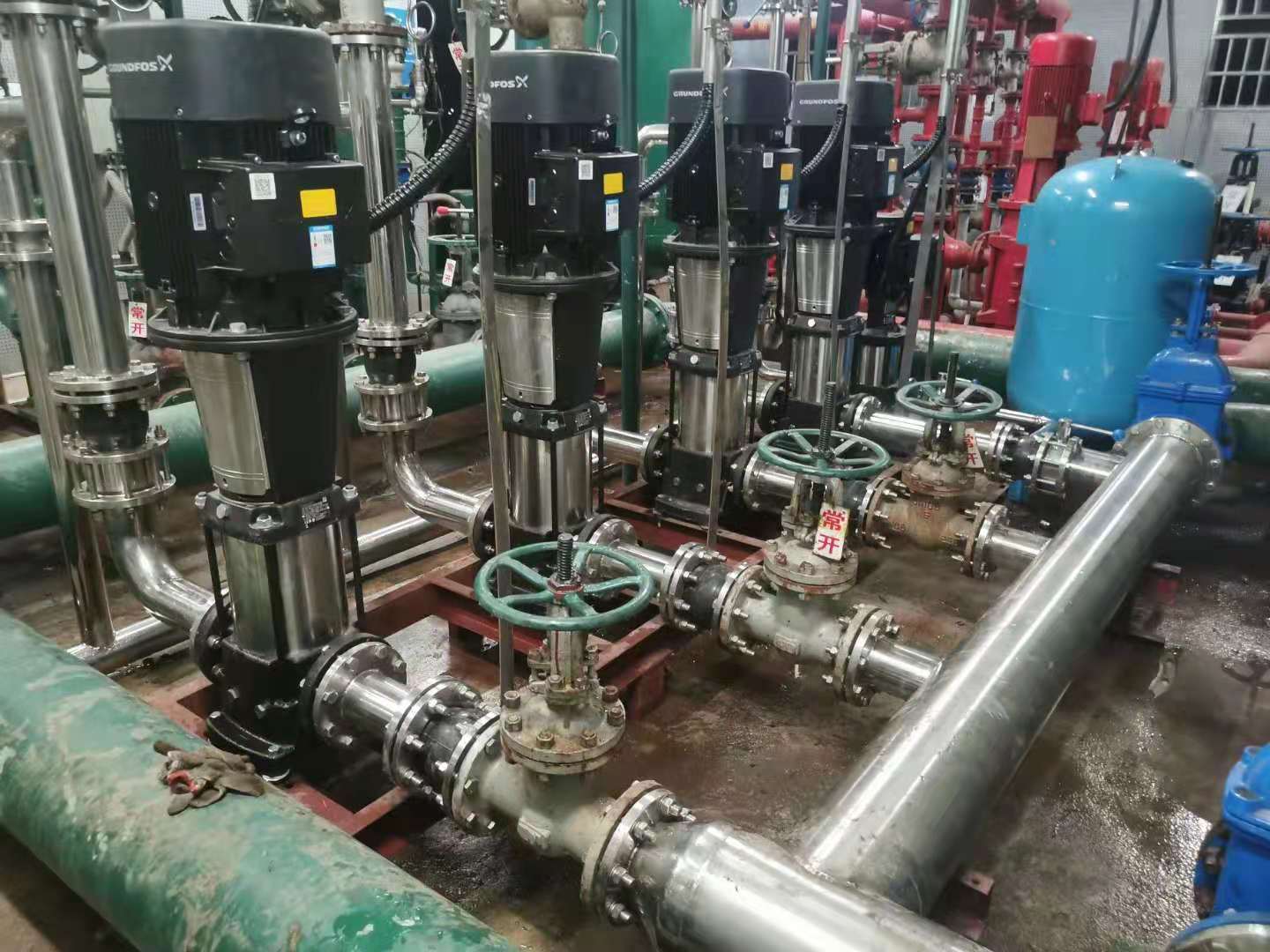 4上海华东理工大学生活水泵改造后
